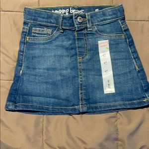 NWT Jean Skirt